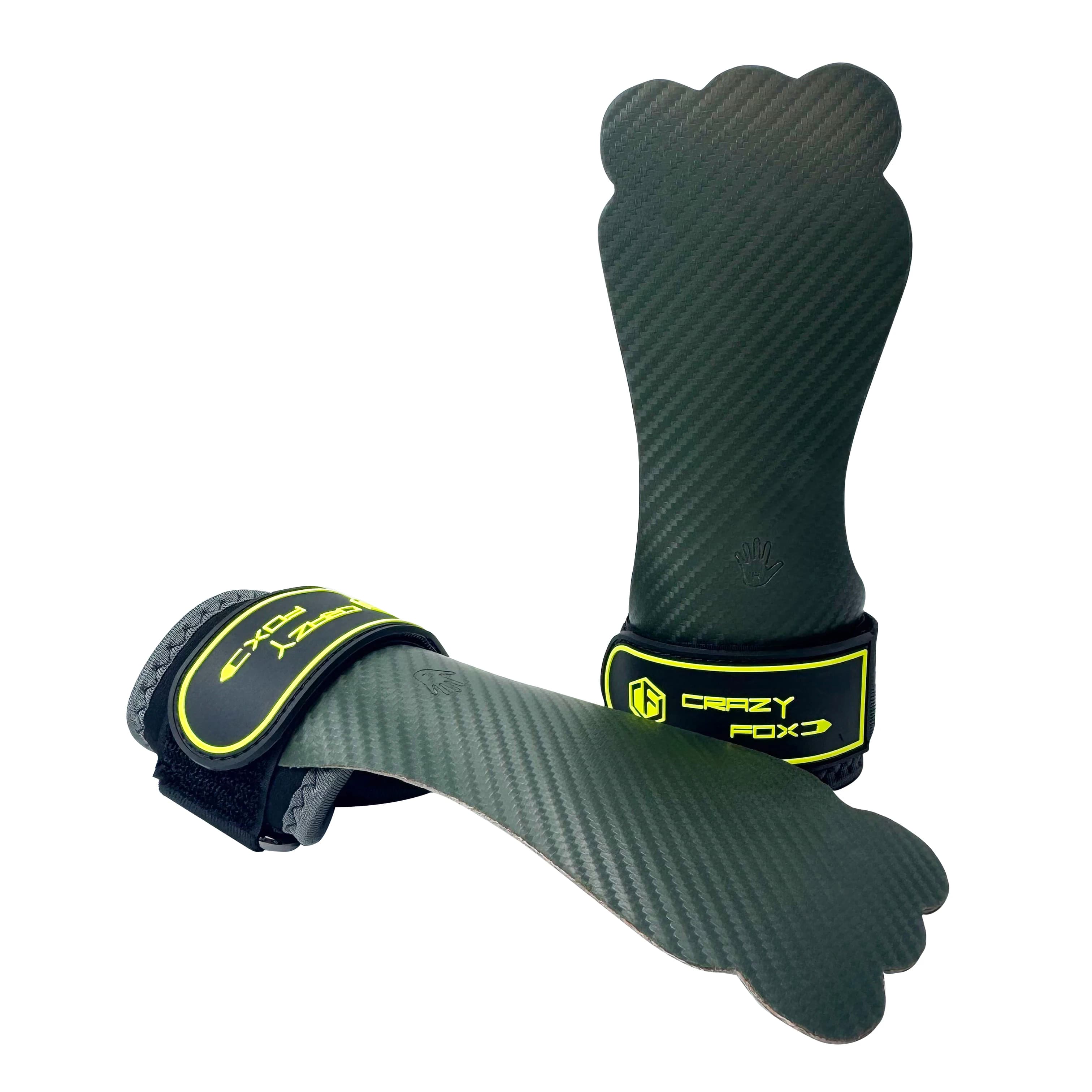 Crazy Fox Hand Grips Colorful Magnesium Free Calleras Durable Anti-Slip for Weightlifting Pull Up Cross Training Gymnas