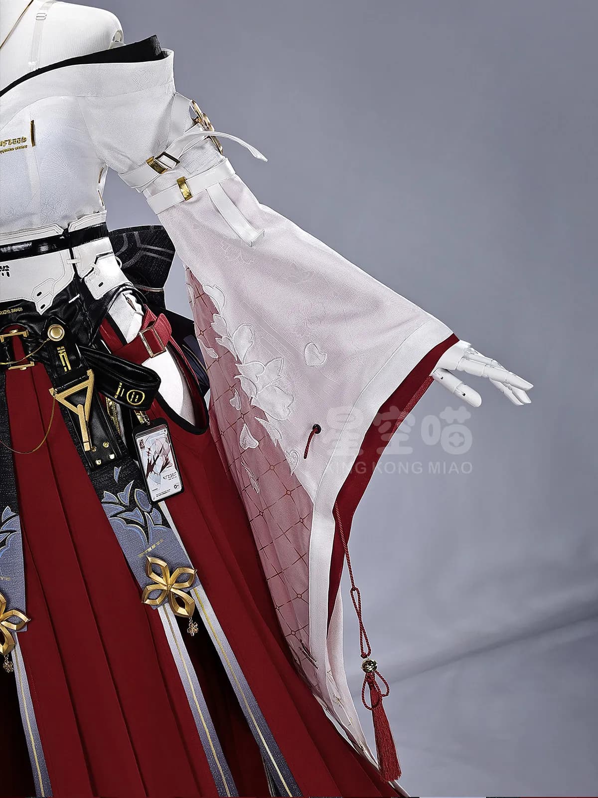 Costume Cosplay Hiyuki del Gioco Wuthering Waves, Abito da Donna per Halloween e Natale, Taglie S-XXL, Nuovo Splendido Stile Cinese Hiyuki Hanfu