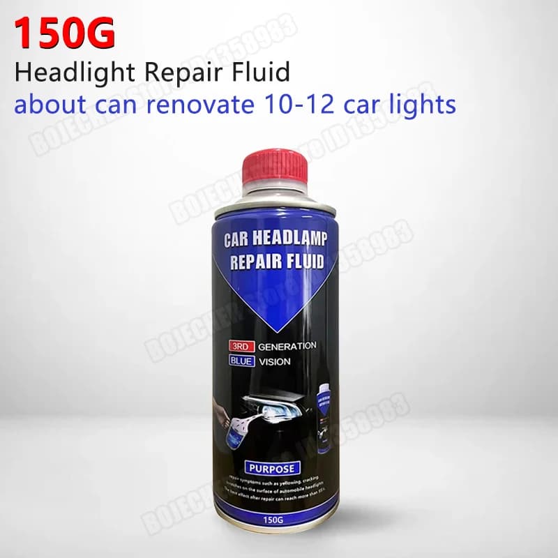 Auto Faro Lucidatura Polimero Liquido Auto Faro Ristrutturazione Restauro Agente di Pulizia 50ML/100ML/150G Prodotti di Riparazione Auto