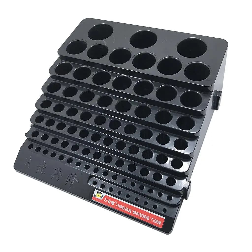 Cutter Storage Box Drill Milling Finishing Box Organizer Holder for Home Use, High , Strong And Durable