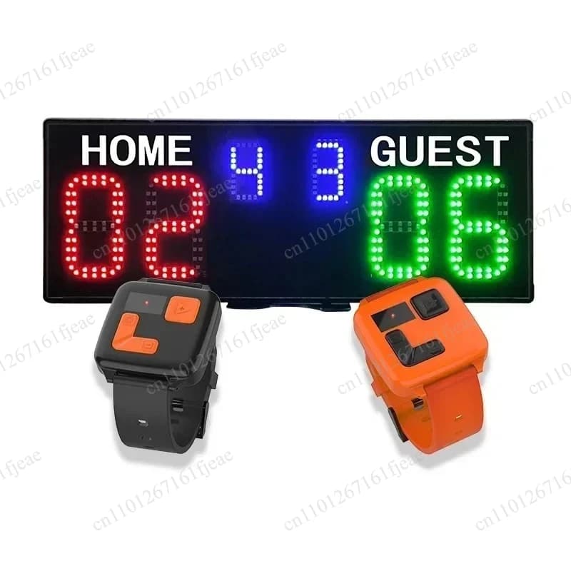 Tabellone Segnapunti Elettronico Portatile LED con Nomi dei Giocatori per Snooker, Freccette, Tennis, Basket, Nuoto, con Connessione WiFi