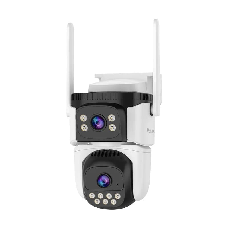 Vstarcam CS621DR Telecamera dome IP a colori con doppia lente da 4 MP Rilevazione umanoide AI Sicurezza domestica CCTV Baby Monitor