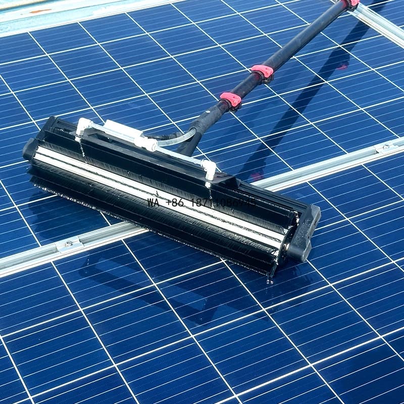 Photovoltaic Cleaning Machine with Rotating Brush, Lithium Brushless Machine 3.2 5.5 7.2, Solar Panel Brushes