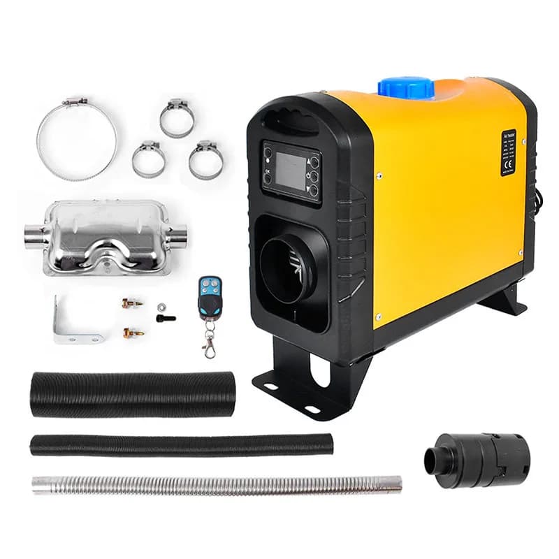Riscaldamento per auto da campeggio esterno Riscaldatore da parcheggio da 2kw 5kw Riscaldatore da parcheggio Webasto con telecomando diesel