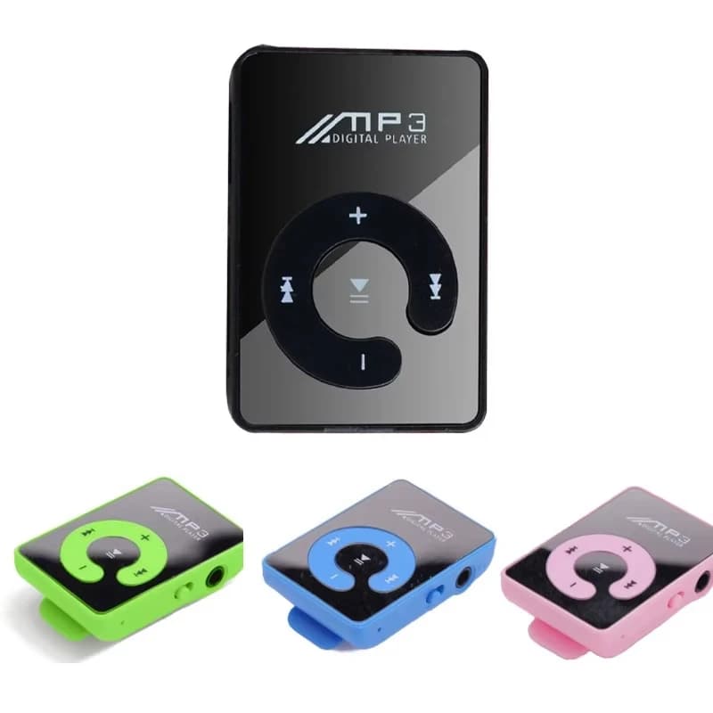 Lettore MP3 portatile Bluetooth 5.0 Altoparlante stereo musicale Mini Riproduzione video MP4 Registrazione radio FM per Walkman Supporto SD TF Card