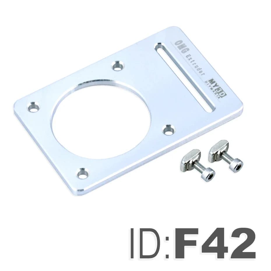 Accessori per stampante 3D per OMG V2-S F1 Set piastra di montaggio per 20 profilo in alluminio Estrattore stampante 3D Parte MY3D Parti della stampante 3D
