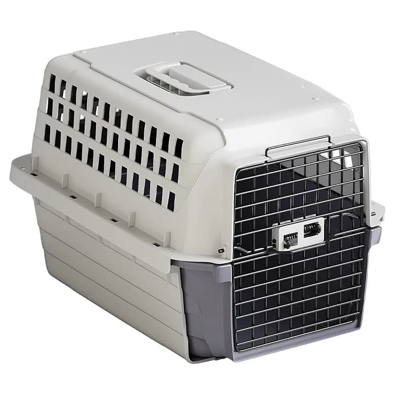 cat cage Large Space Anti Stress Pet Carrier Hard Sided Airline Approved Travel Crate with Removable Inner Cage