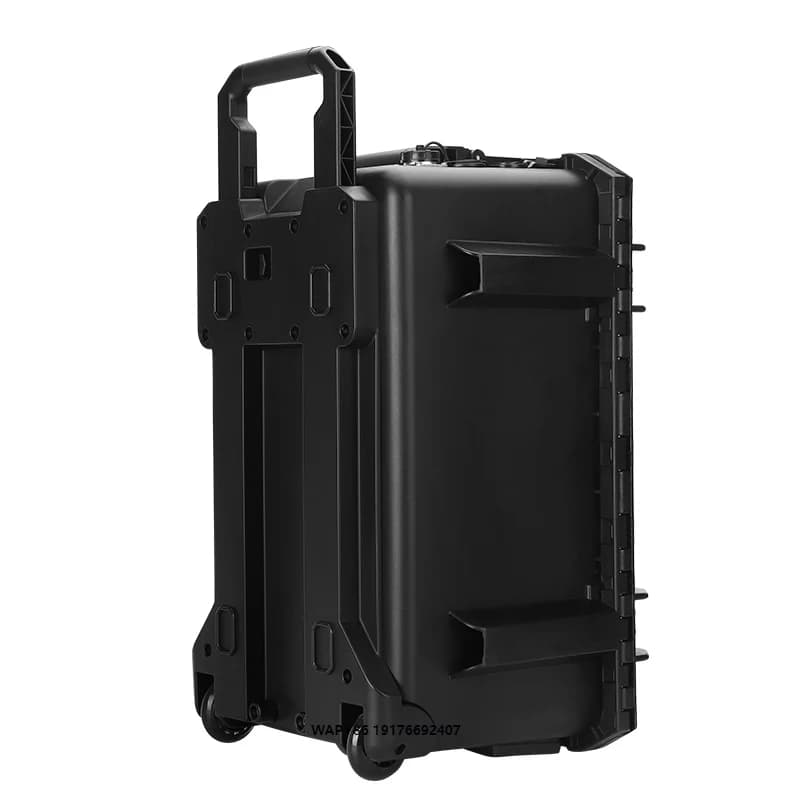Banca di potere portatile a onda sinusoidale pura nera 110v 220v 230v 3000w 10878wh con uscita CA