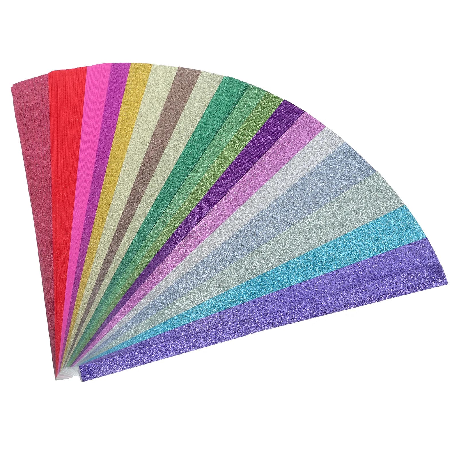 360Pcs Origami Star Paper Strips Glitter Shiny Paper for DIY Crafts Folding Stars Handmade Kids Decorative Art Supplies
