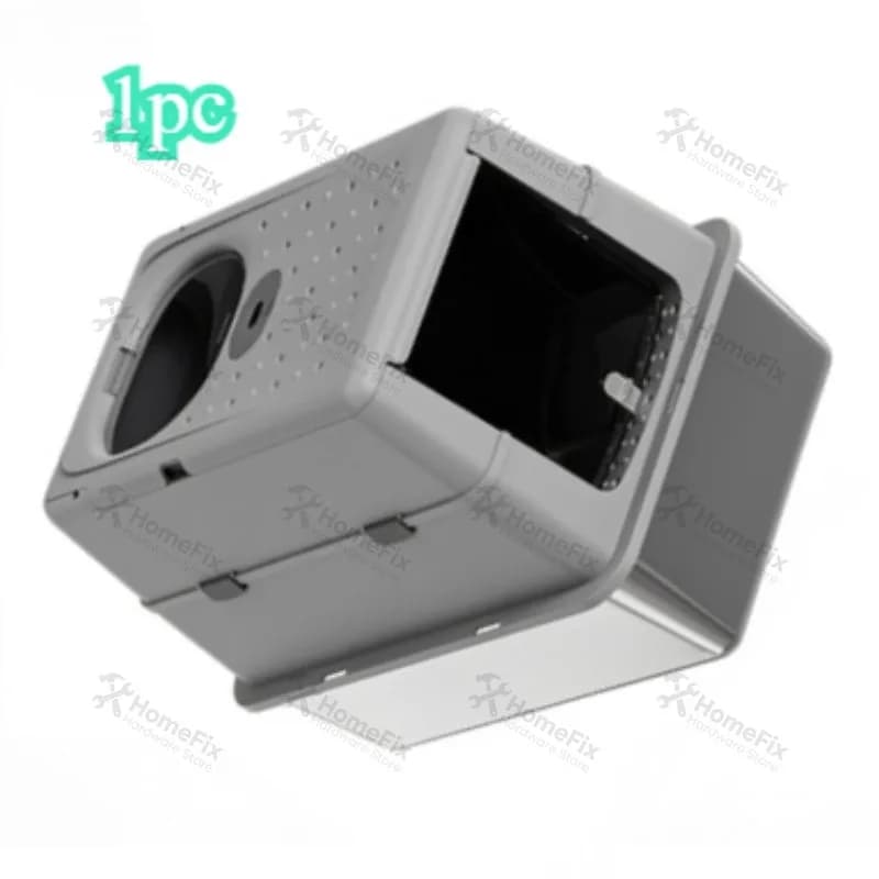Fully Enclosed Stainless Steel Cat Litter Box Top‑entry Removable Enlarged Thickened Anti‑Splashing Cat Toilet