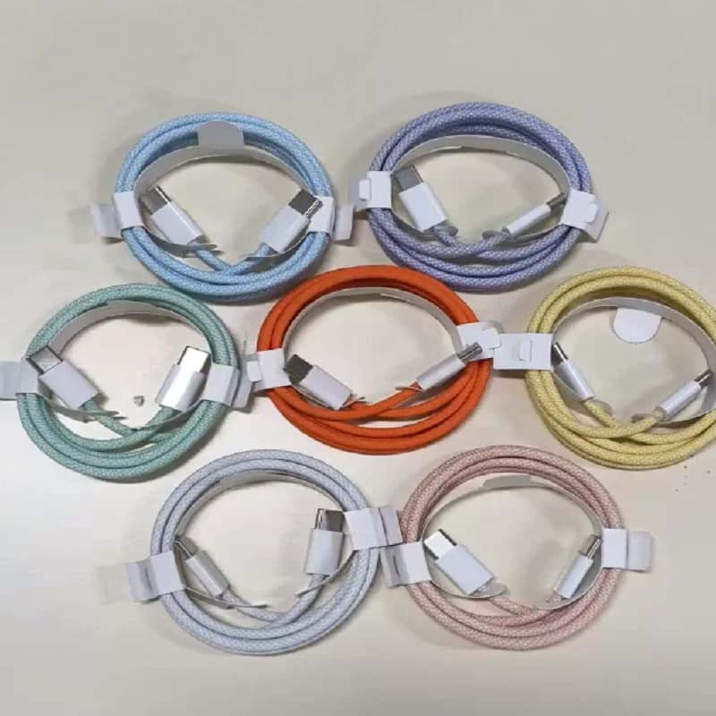 Cavo di Ricarica Rapida USB-C a USB-C Intrecciato