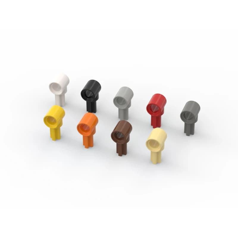 20pcs MOC compatible with 22961 building block parts, cross axis with bolt hole connectors, DIY technology parts