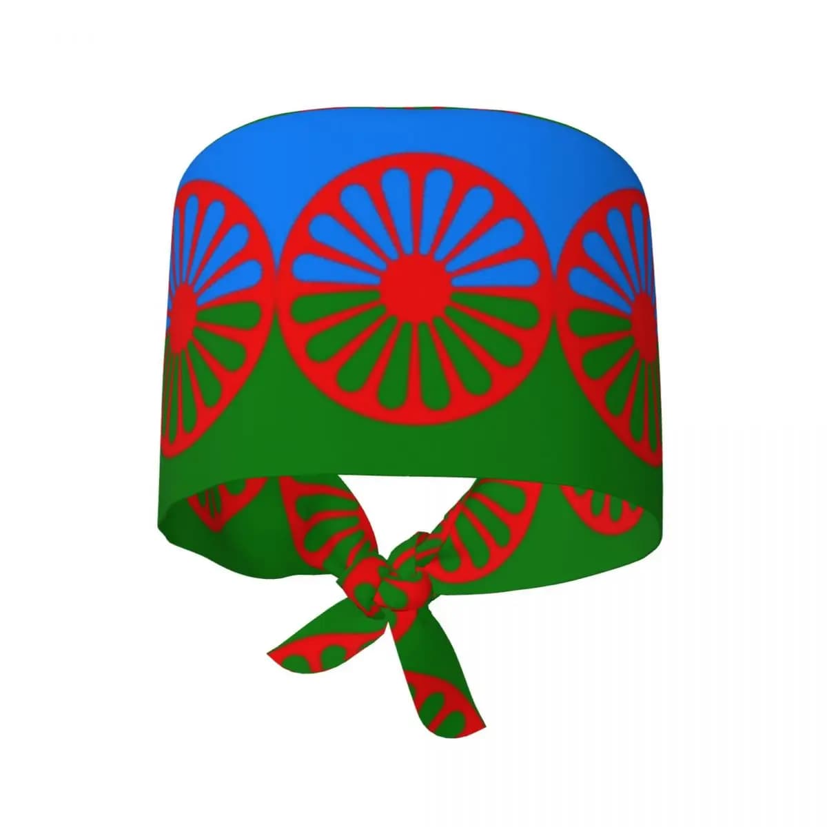 Romany Gypsy Flag Scrub Hat Doctor Working Surgical Cap Men Women Adjustable Nursing Caps for Dentist
