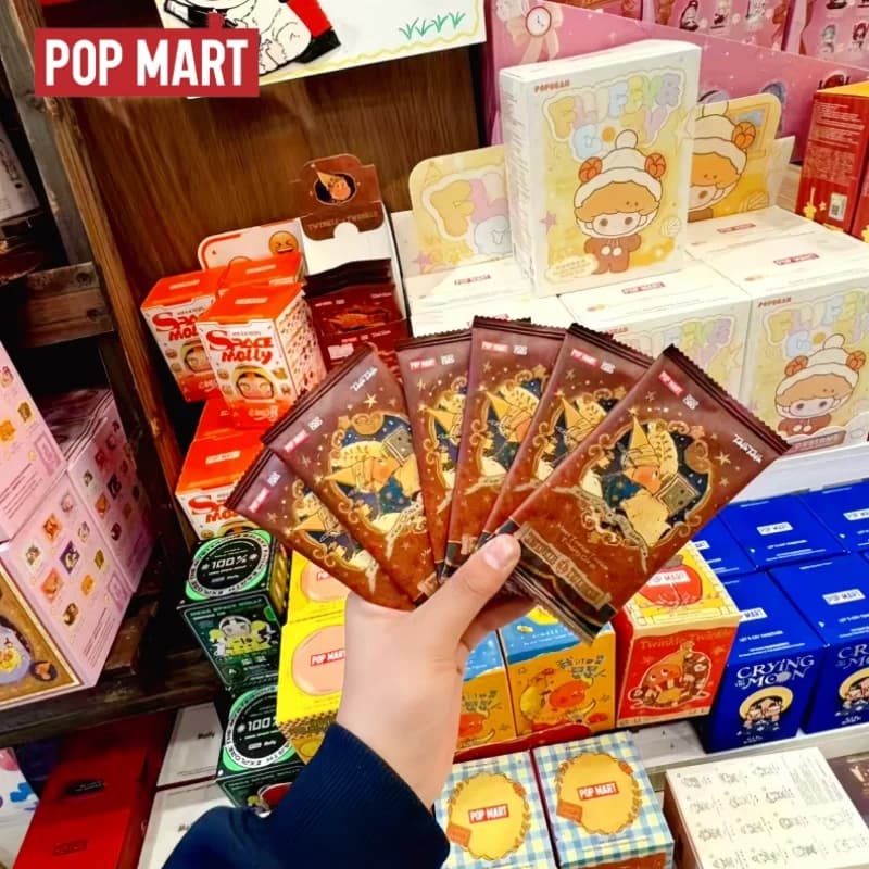 New In Stock Genuine Products In Stock Popmrt Meets The Star People Art Collection Card Serie Surprise Blind Box Collection Gift