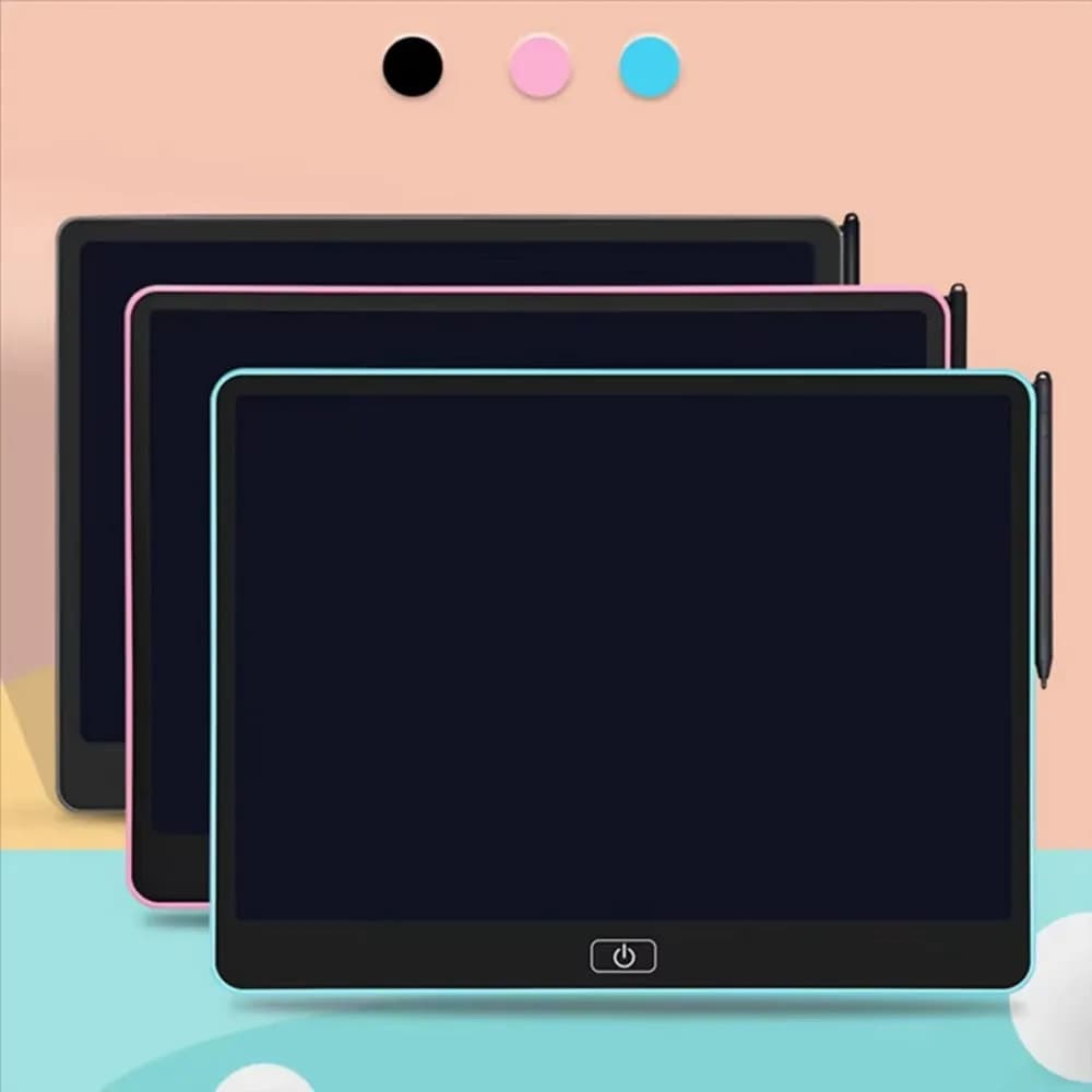 Tavoletta da scrittura LCD per bambini da 13/16 pollici - Strumento per l'apprendimento del disegno, ideale per il regalo educativo di compleanno, Natale, Halloween