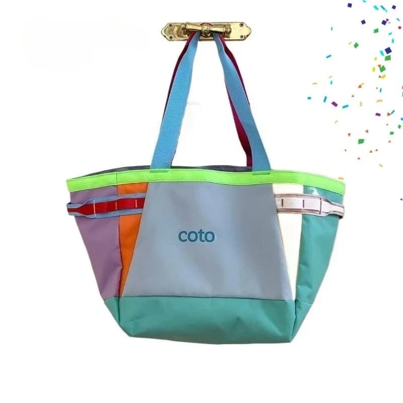 2026 New 30L Dopamine Outdoor Travel Storage Shoulder Bag High Quality Leisure Fashion Colorful Multi functional Handbag