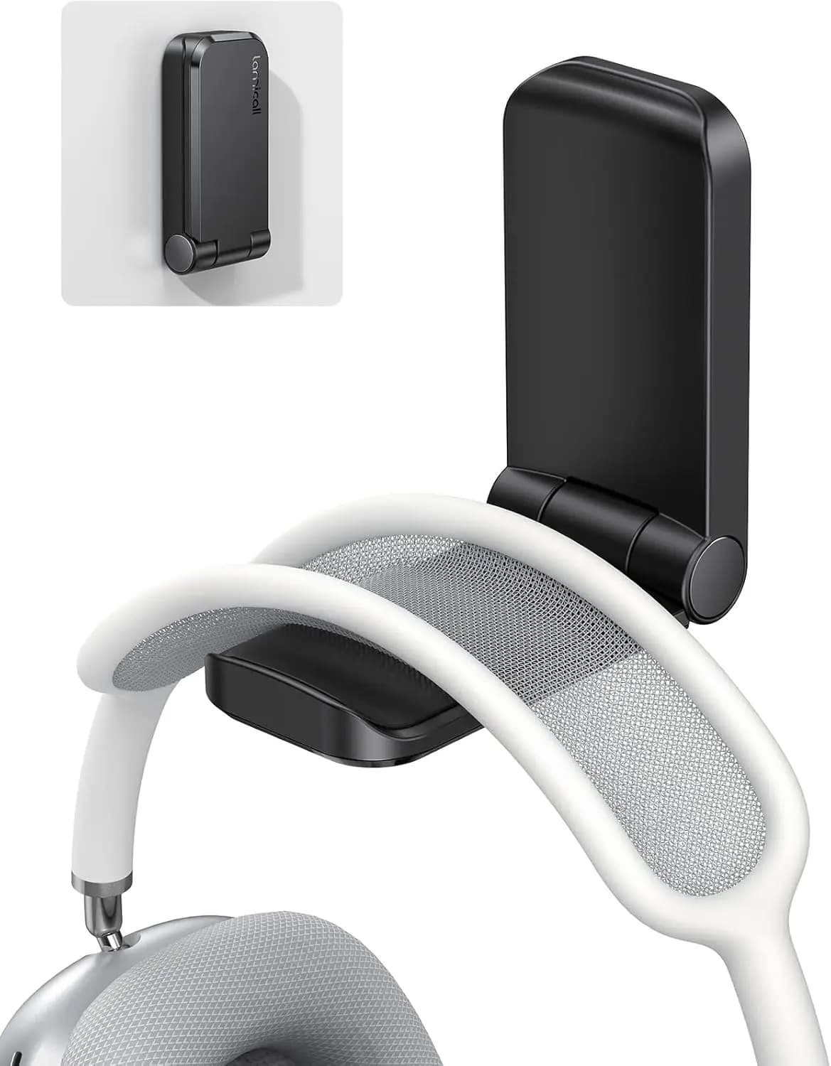 Supporto Adesivo per Cuffie con Design Magnetico Pieghevole per Risparmiare Spazio sulla Scrivania