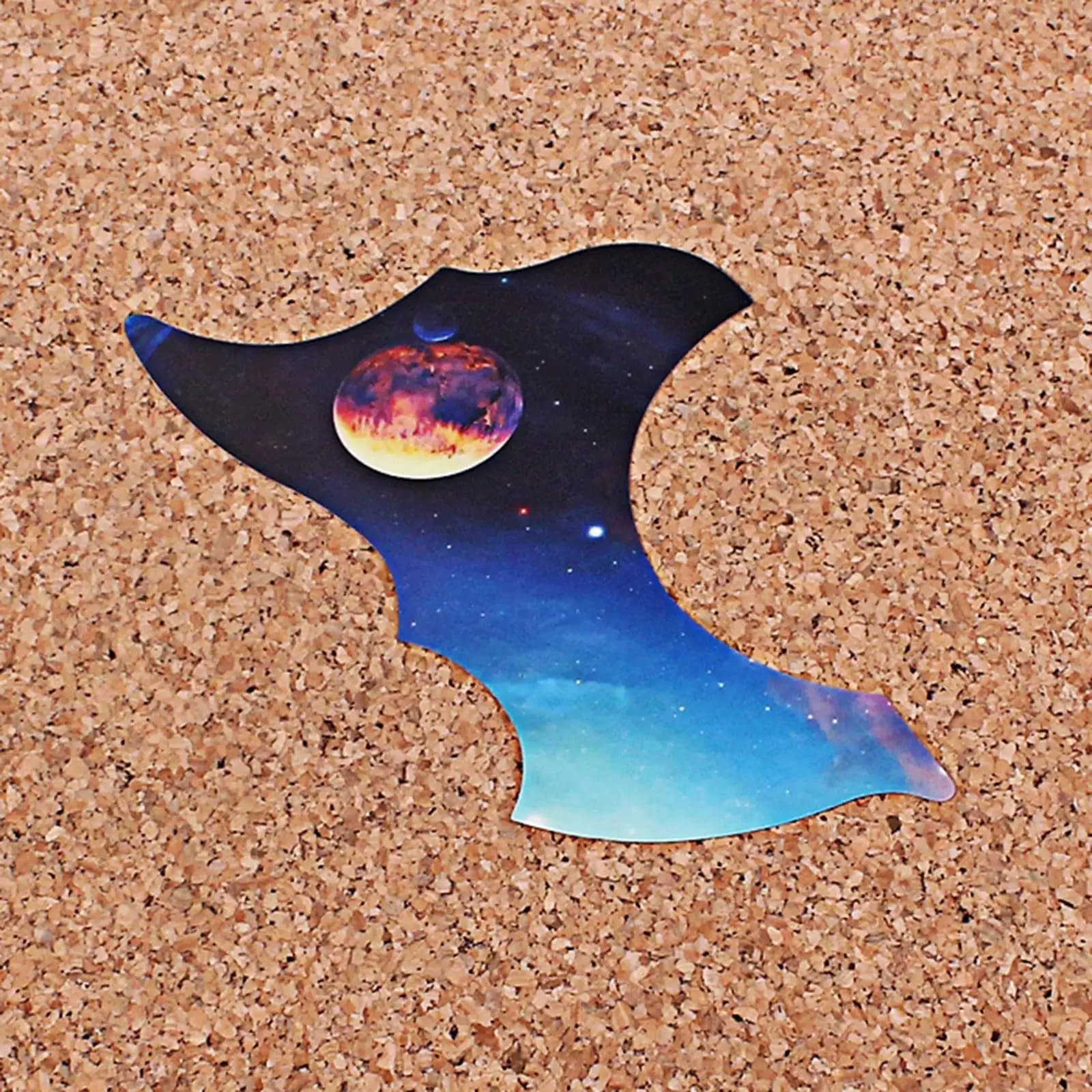 PVC Pickguard Acoustic Guitar Pick Plate Self Adhesive Sticker Guard for Classic Guitar Beginner Accessories
