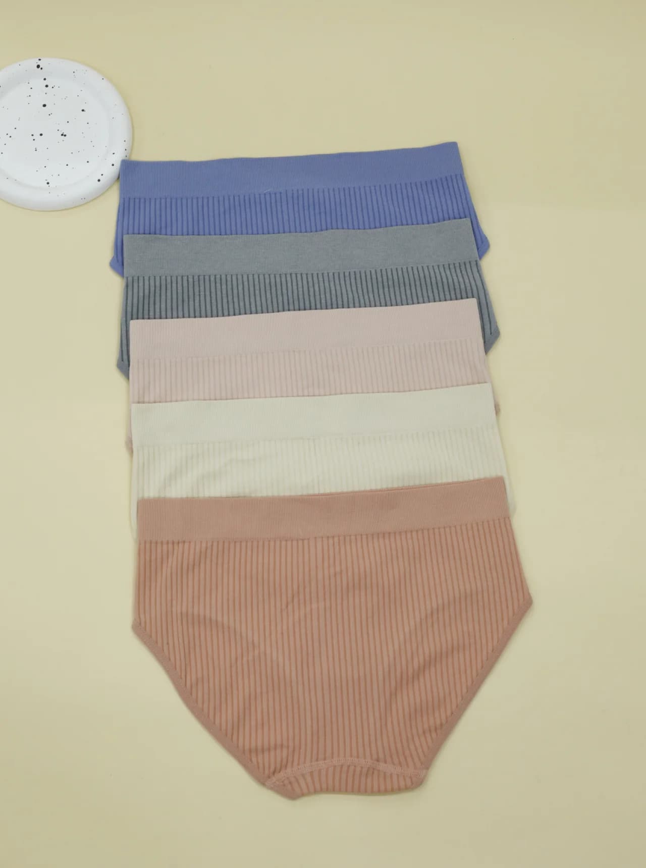 Intimo postparto per donne incinte con forma a righe, comodo, traspirante, aderente, pantaloni a triangolo senza cuciture