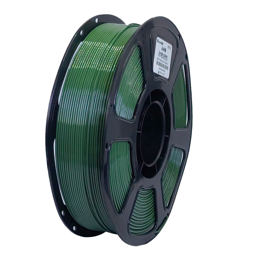 3D Printing Filament PETG 1.75mm 1kg 3D Printing Supplies Jungle Green PETG Material Suitable for Printer