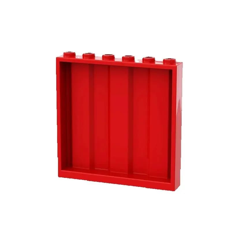 10 Pezzi Mattoncini da Parete Compatibili 23405 MOC 1X6X5, Blocchi DIY Enlighten, Particelle Assemblabili, Giocattoli Educativi Creativi in Plastica