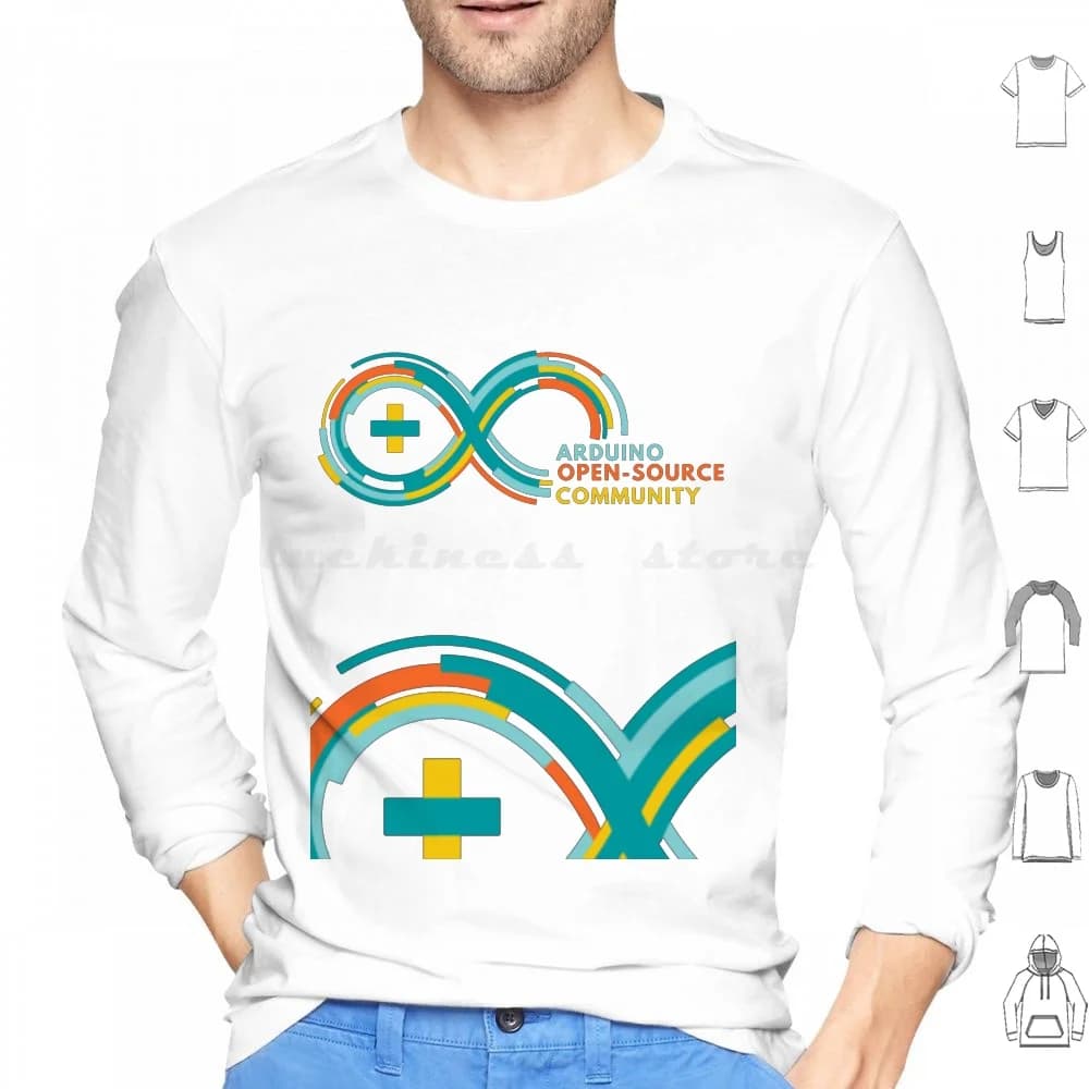 Open Source Heroes long sleeve cotton sweatshirt Arduino Galaxy Arduino Wallet Arduino Stuff Best Seller Arduino