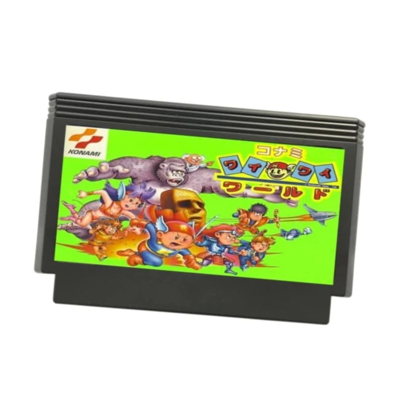 Wai Wai World English / Japanese Game Cartridge for FC Console 60Pins Video Game Card
