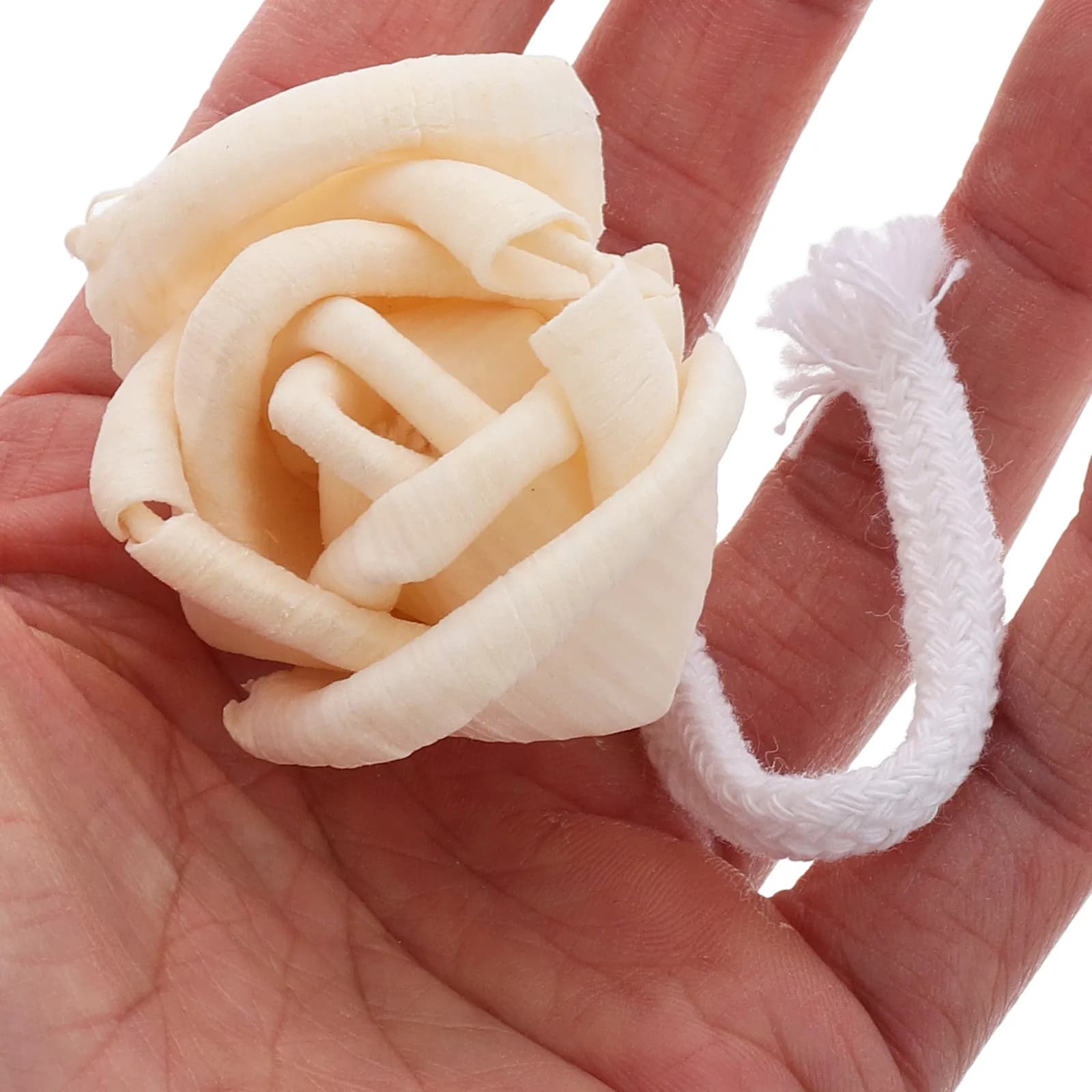 2 Pezzi Diffusore di Fragranza in Legno, Fiori Sola Naturali, Corda Aromatica Decorativa per Casa, Ufficio, Hotel, Relax, Olio Essenziale