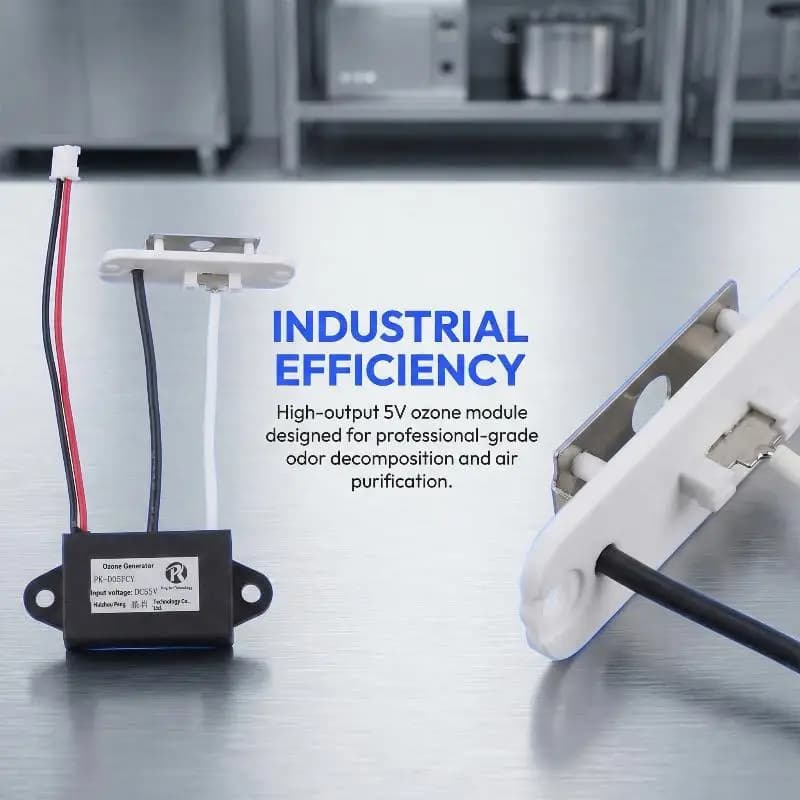 Purificatore d'aria 5V, generatore di ozono, ionizzatore, deodorante per eliminare gli odori di muffa per auto, frigorifero, scarpiera, toilette