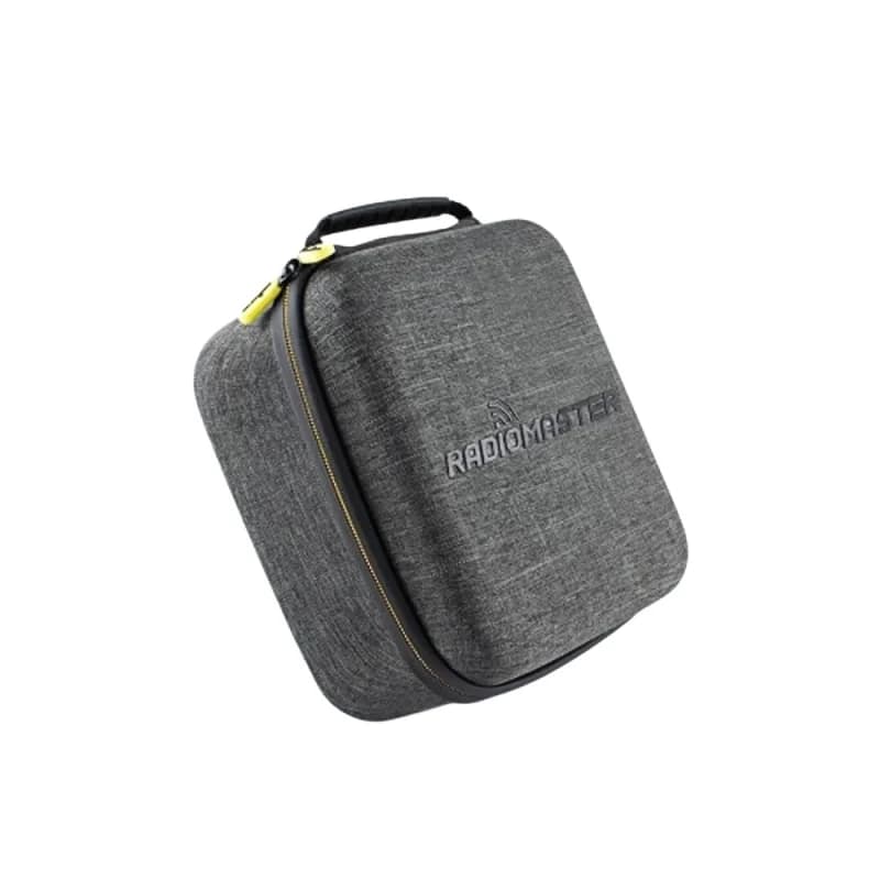 RadioMaster TX12 TX12MKII Transmitter Carrying Case EVA Hard Shell Zipper Handbag Protective Storage Bag for FPV Racing Freestyl