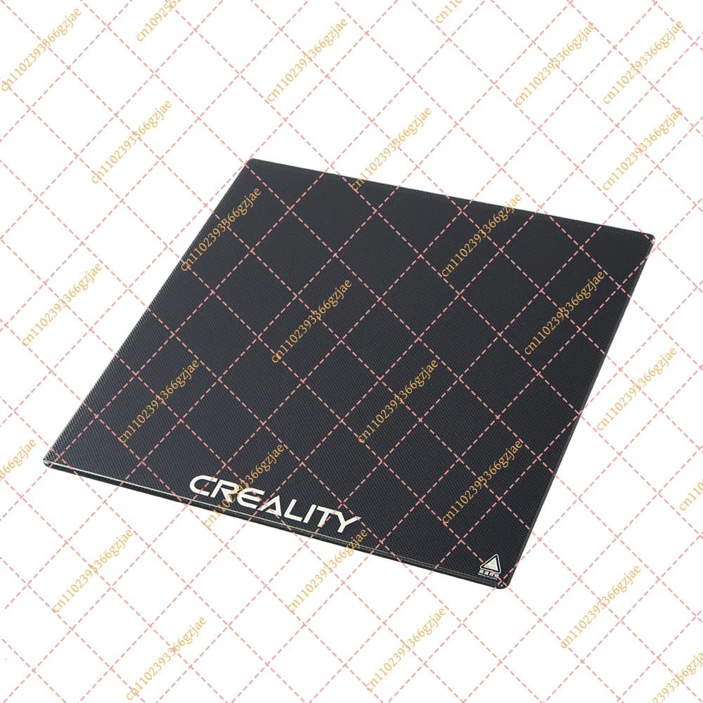 Piattaforma in vetro carborundum CR-10 V2 310*320*4mm, piastra riscaldante Ultrabase per stampanti 3D Creatity CR-X, CR-10S PRO, Ender-3 Max