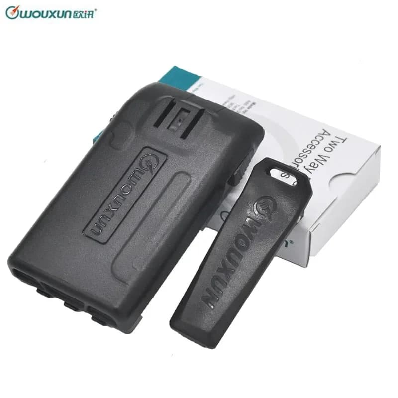 Custodia originale Wouxun portatile CB Radio 5 * batteria AA per KG-UVD1P UV6D UV5D UV3D KG-669 679 689 Plus KG-703 Walkie Talkie