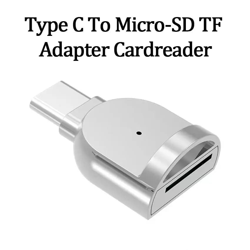 1PCS Type C To Micro-SD TF Adapter Cardreader High Speed USB C Card Reader Smart Memory Card Reader For Samsung Laptop