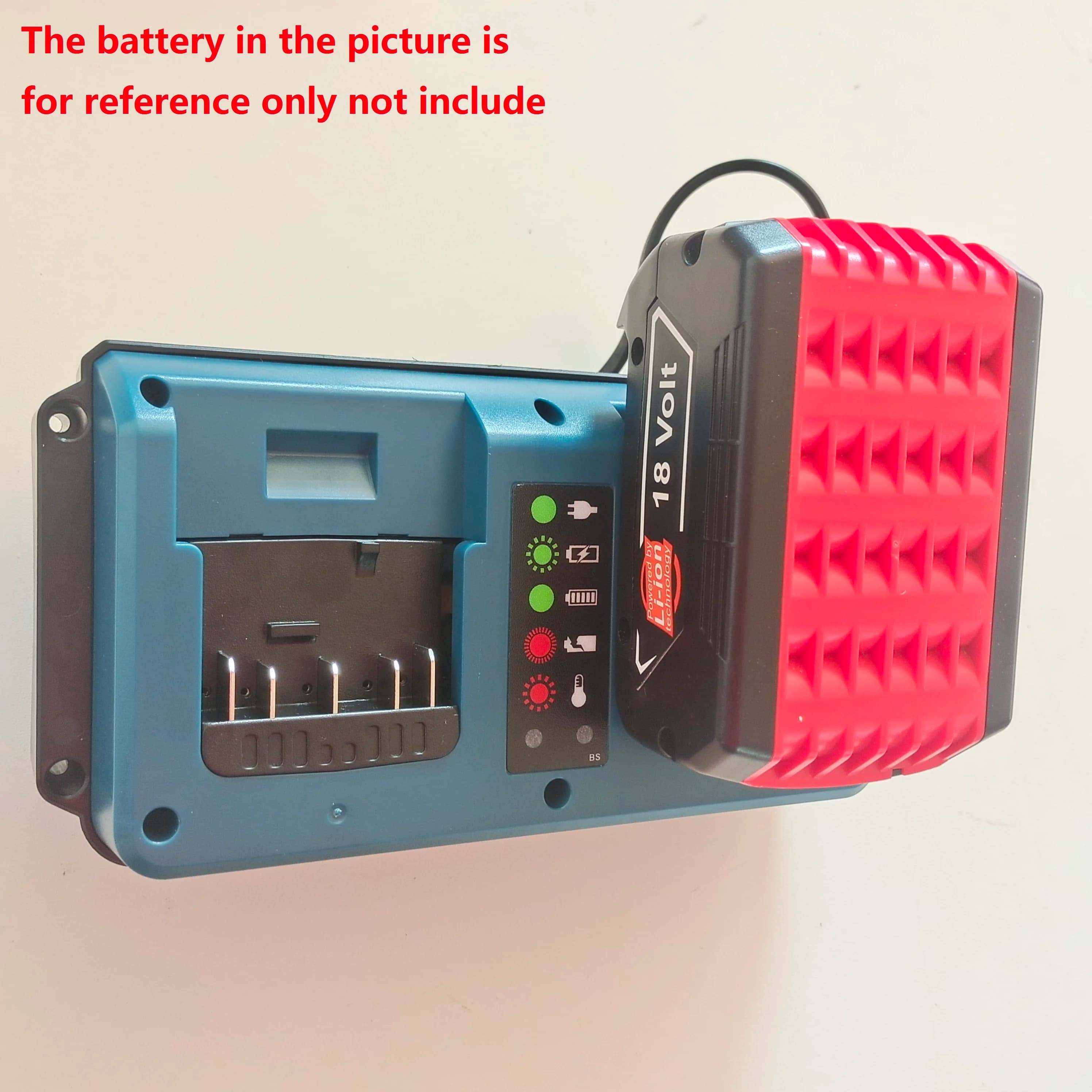 High quality Li-ion Battery Charger Portable Dual Ports For Bosch 18V 14.4V BAT609G BAT618 BAT618G BAT614 Electrical Drill hot