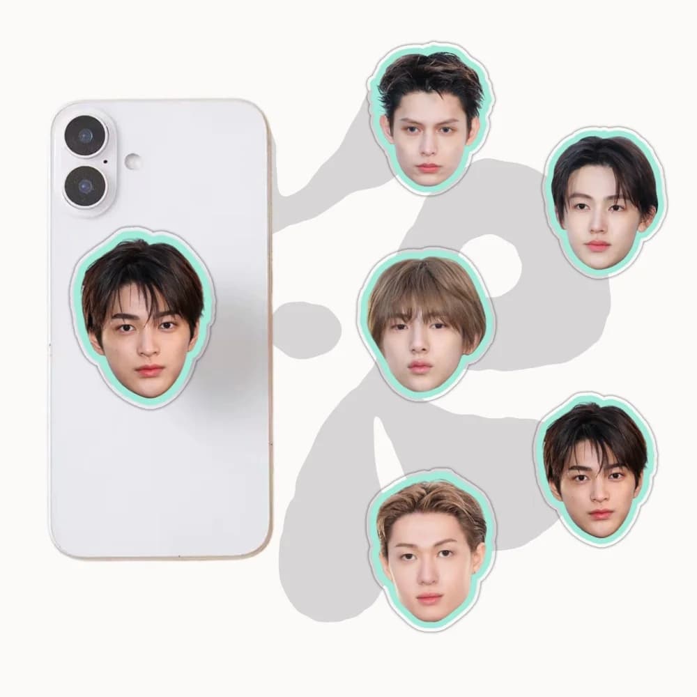 Supporto per Telefono in Acrilico con Foto dei Membri degli Idol CORTIS, JUHOON JAMES MARTIN KEONHO SEONGHYEON, Stand da Tavolo Regolabile, Regalo per Fan