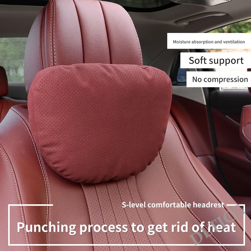 For Land Rover Rang Rover Defender Autogiography Evoque Discovery Car Headrest Neck Support Seat Lumbar Cushion Soft Neck Pillow