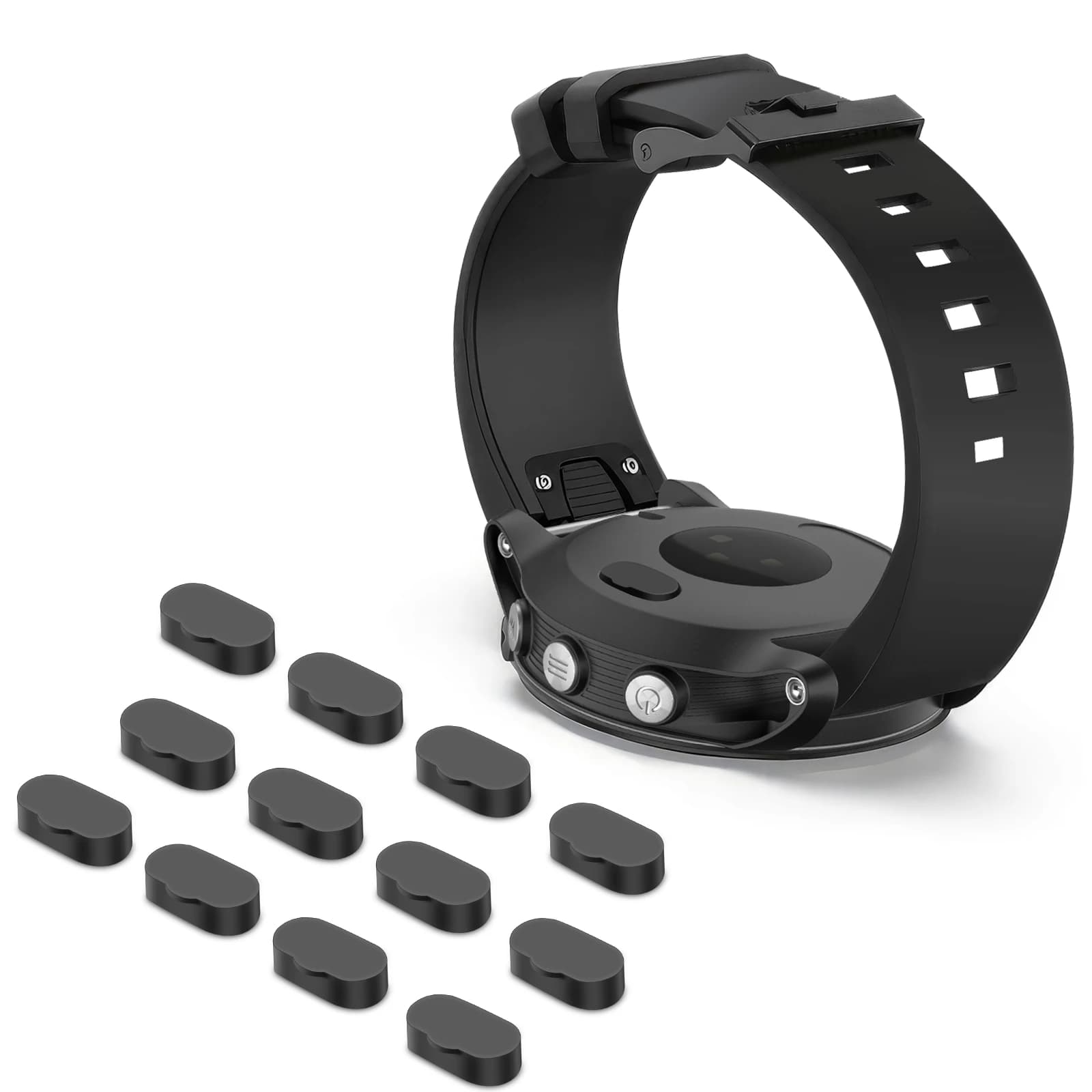 Charger Port Dustproof Plug Cover For Garmin Forerunner 955 945 265 645 965 Fenix 7 S 7X 6 6S 6X 5 Vivoactive 3 4 5 Cap Case
