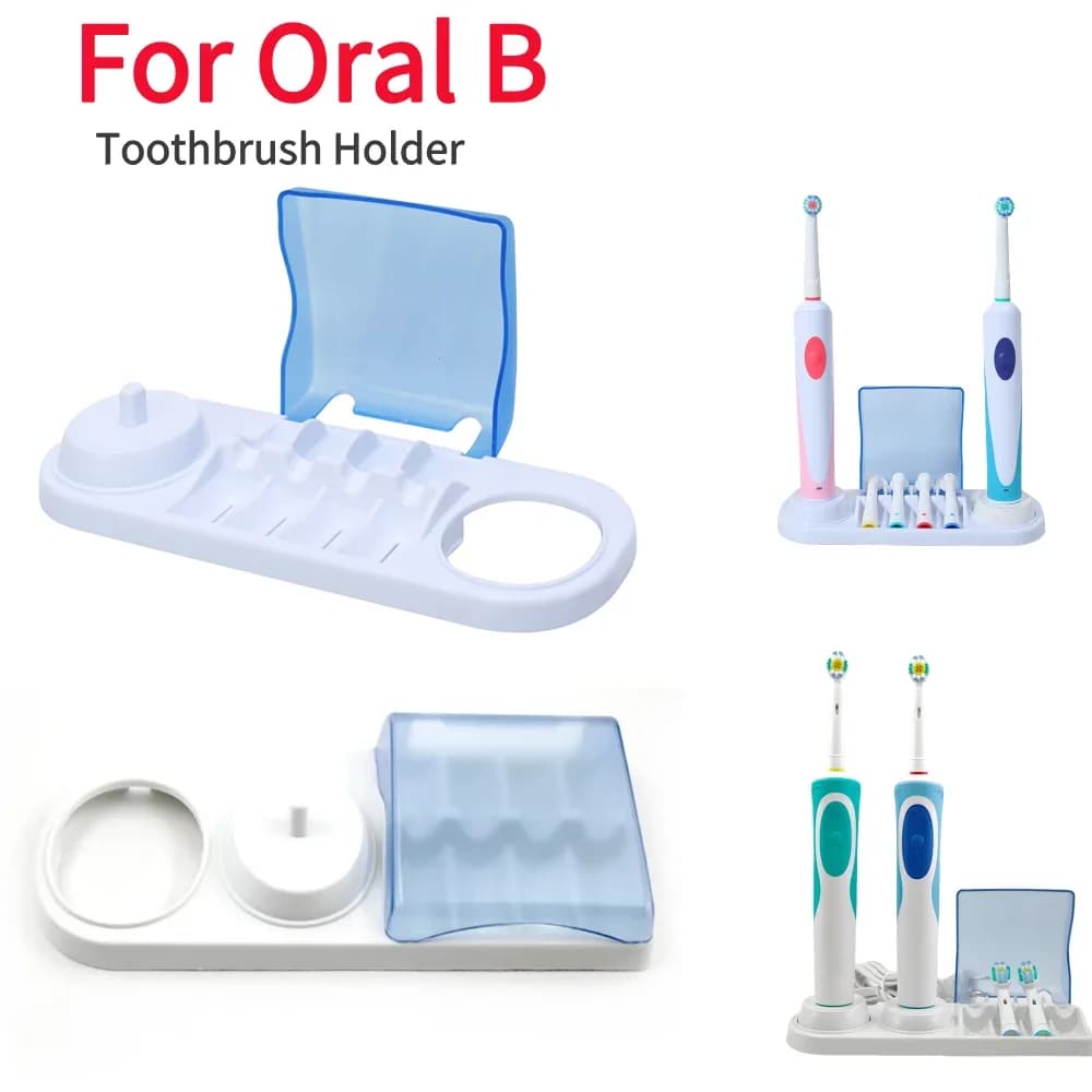 Supporto per spazzolino elettrico per Organizer per spazzolini da denti Oral B Organizer per bagno con scatola Organizer a 4 testine
