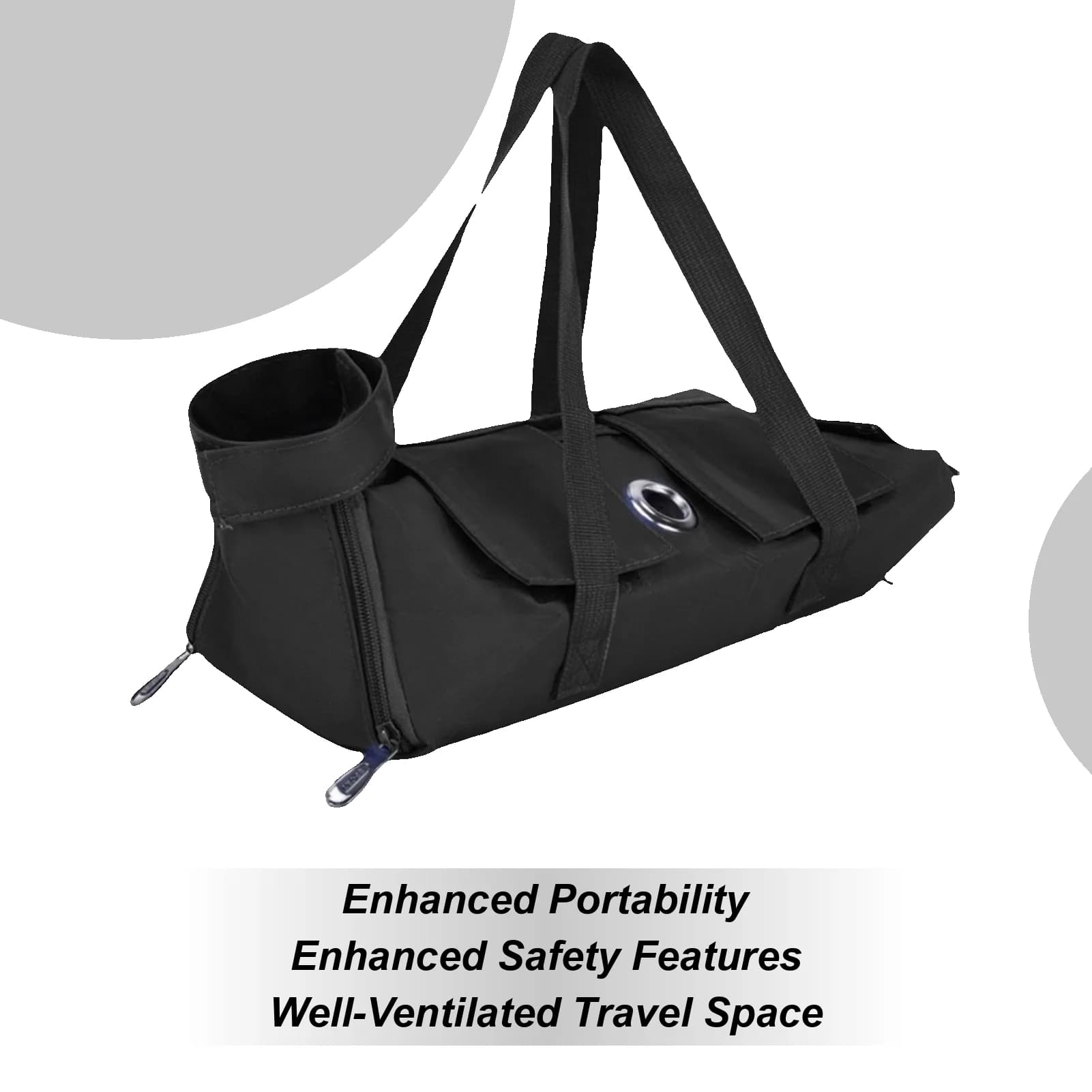 Borsa da trasporto per gatti Borsa da trasporto ergonomica per animali domestici da viaggio Custodia antigraffio Design ergonomico portatile per passeggiate Viste Escursionismo
