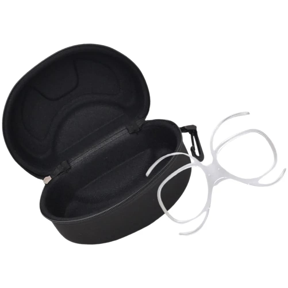 Adattatore per Occhiali da Sci, Telaio di Fissaggio, Custodia Rigida TR90, Accessorio di Ricambio, Borsa Portatile per Protezione Occhiali da Sci