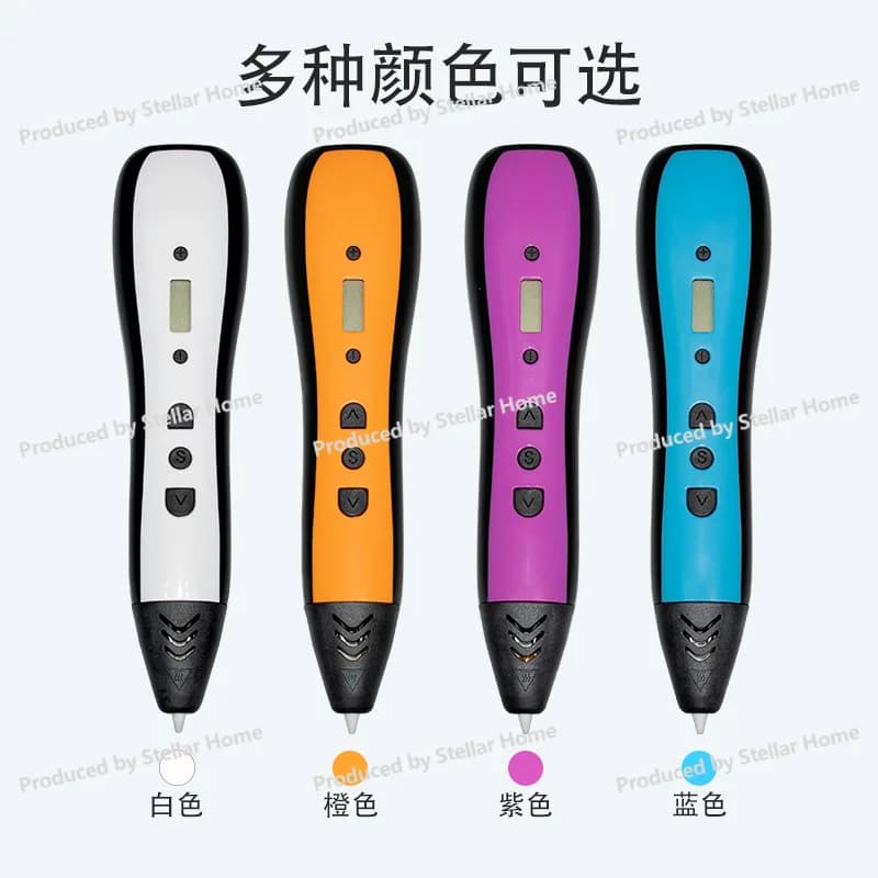 DIY stereoscopic painting set 3D printing pen compatible with ABS PLA RP700C filament