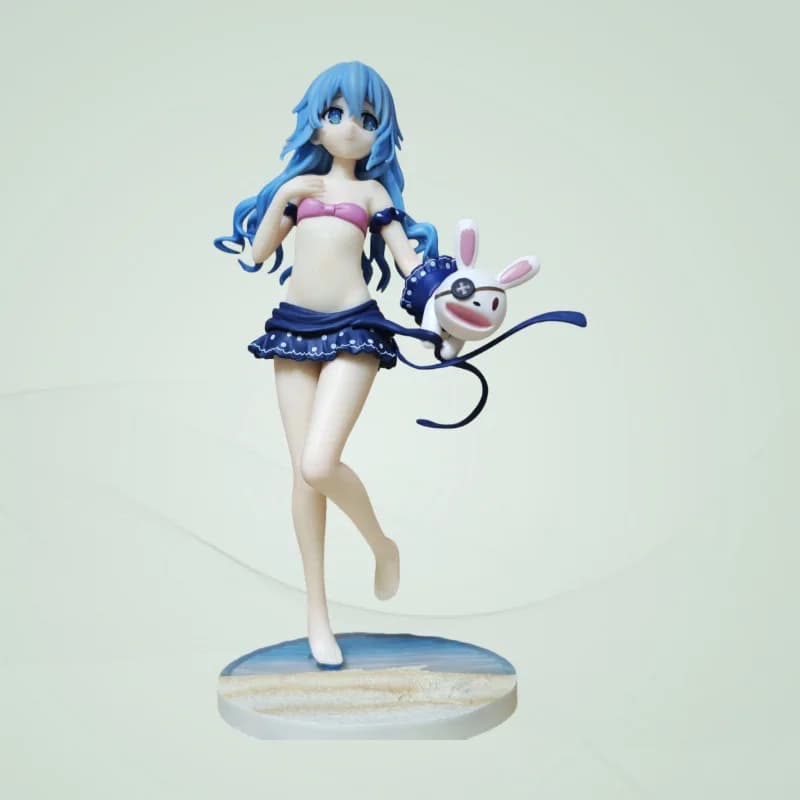 Date A Live Anime Girl Figure Ornament - Yoshino Charming Swimsuit Version Figure Model, Collectible Gift