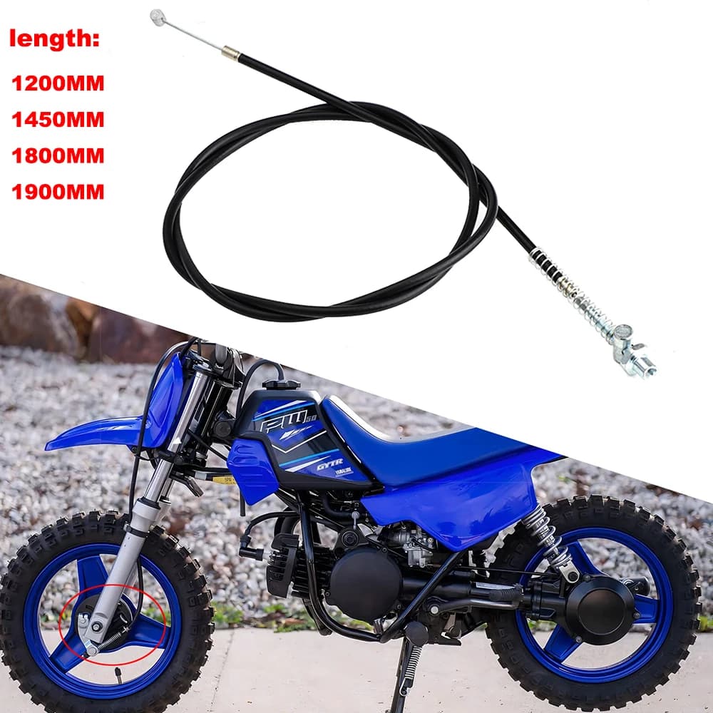 1200MM/1450MM/1800MM/1900MM Cavo freno Anteriore Posteriore Tamburo Linea freno per Scooter Ciclomotore Accessori bici