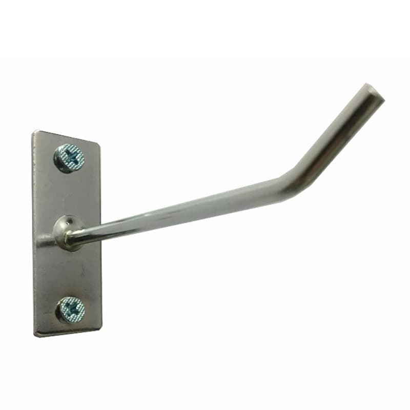 5pcs/lot Hole Board Hook Steel Oblique Hanger Hardware Tool Hammer Pliers Wall Mount Storage Rack Garage