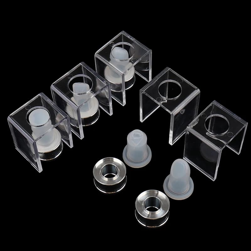 Set of 3 12.1 mm Silicone Molds for Lipstick, Toolkit for Lipstick Fa-da-Te Stamps, Craft Tools ♪