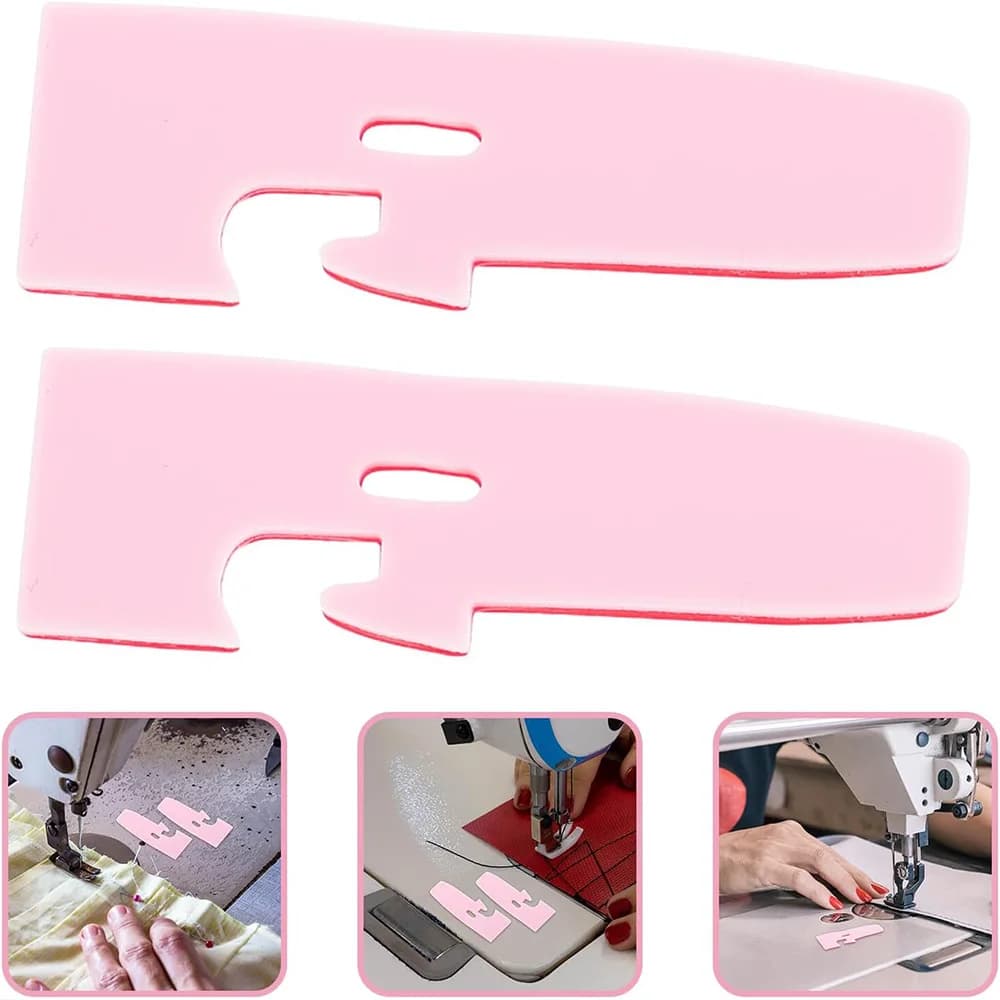 15 piedini pressori in plastica PTFE Teflon adesivi per macchina da cucire, per overlock, fai da te