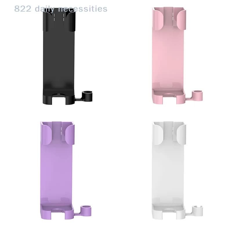 Wall bracket for hair curlers and hair plates, hair dryer organizer and bathroom accessories/house