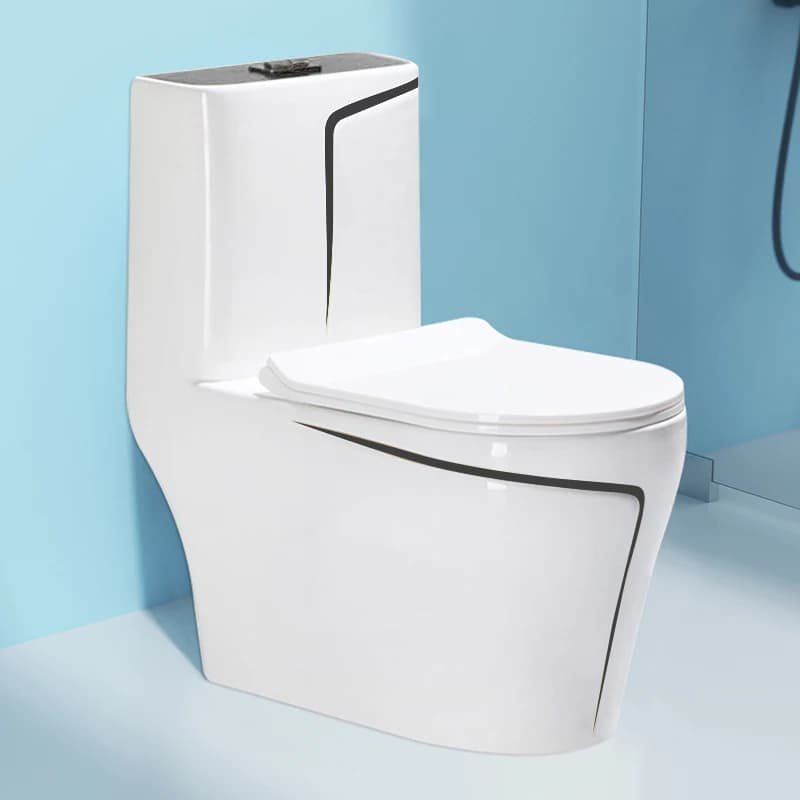 Luxury colored bidet toilet, ceramic, in one piece, for toilet