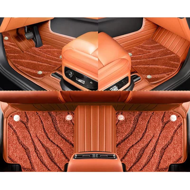 Tappetini per auto personalizzati in pelle Set completo per Chery Tiggo 7 Pro Max 2021 2022 Accessori auto per tappeti