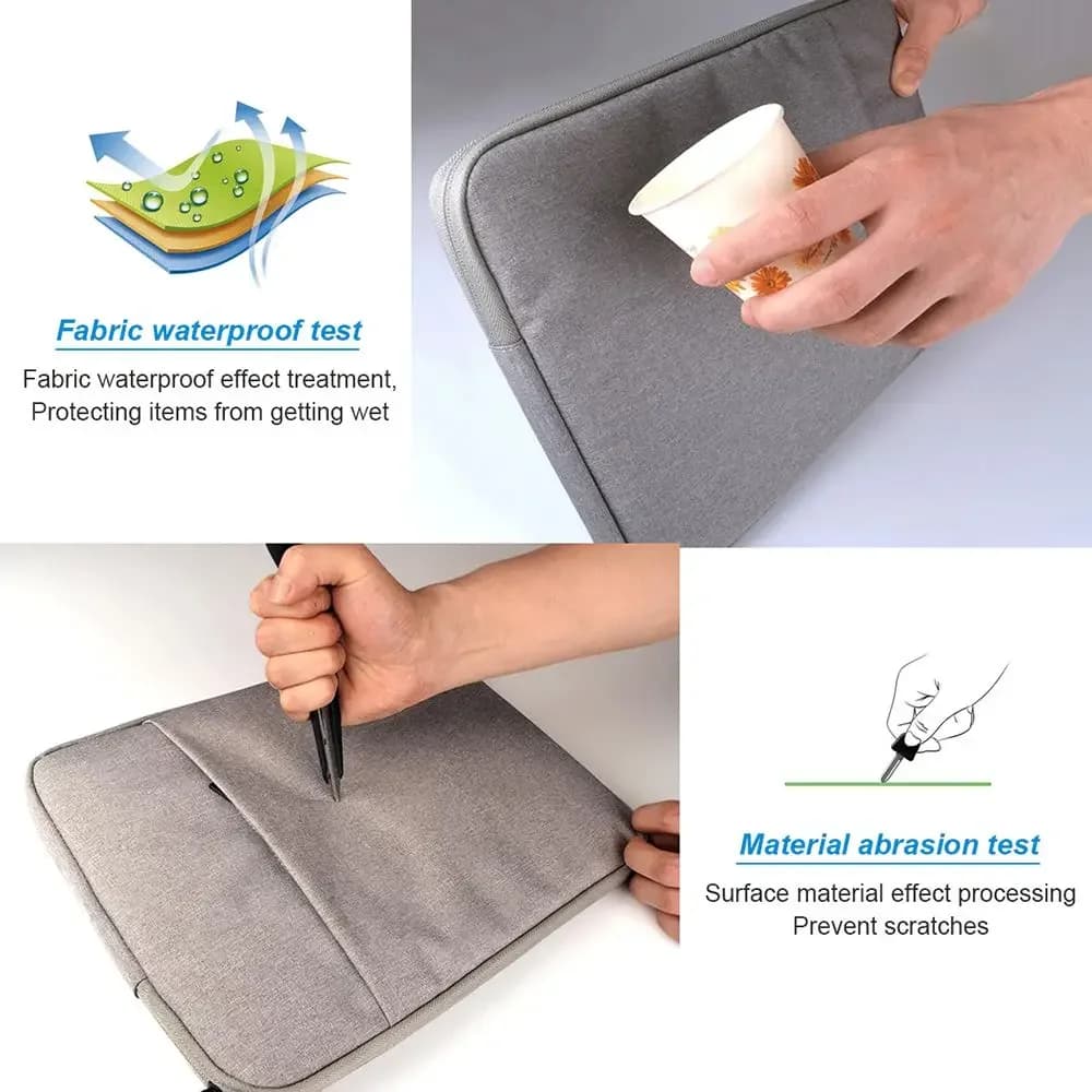 Custodia per laptop da 11 13 14 15,6 pollici Custodia da viaggio antiurto resistente all'usura universale per Lenovo/HP/Acer/Dell